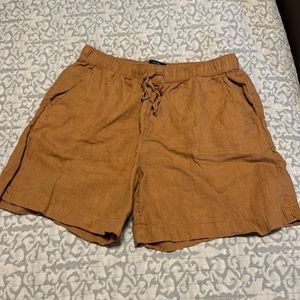 Linen shorts